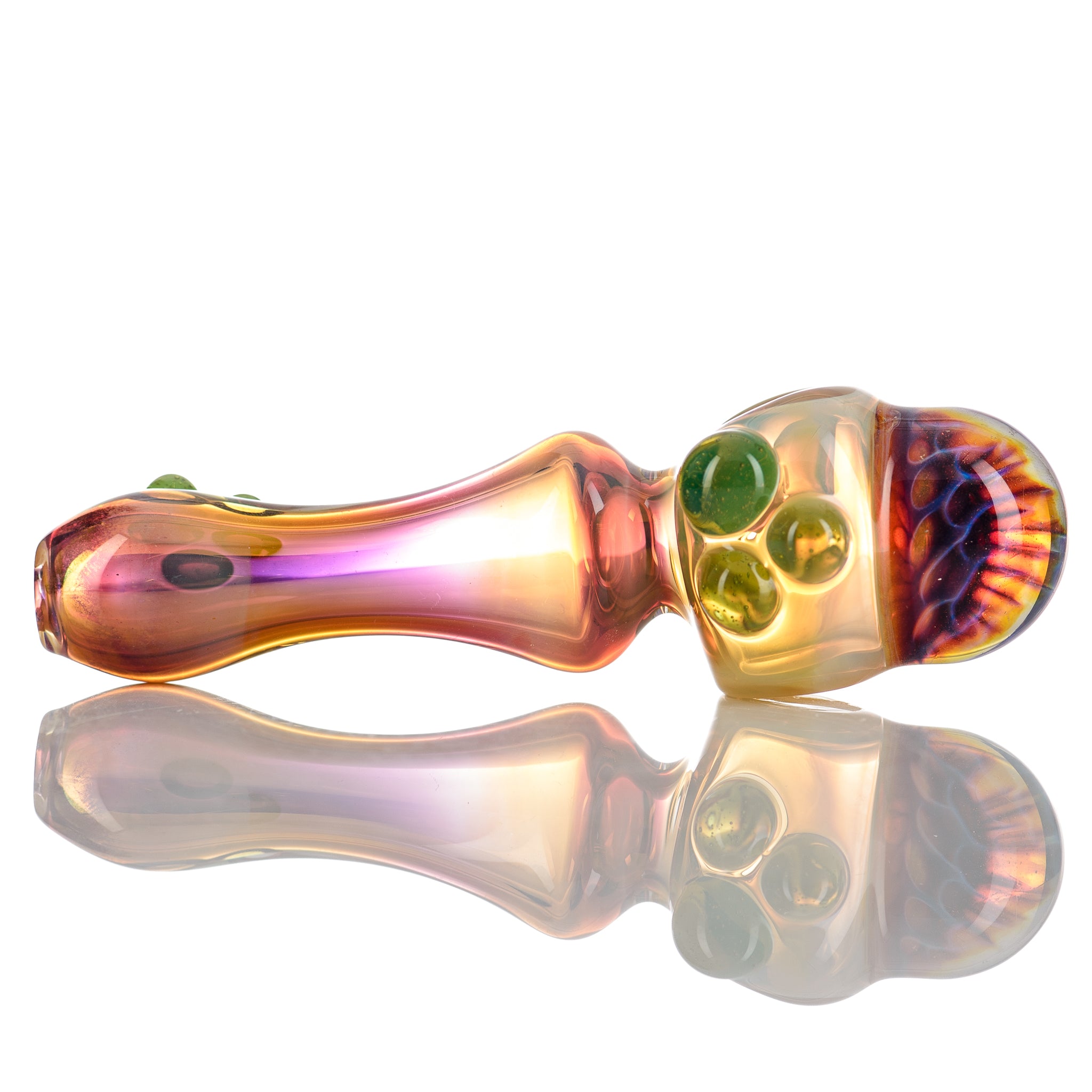 Fumed Spoon Honeycomb Diligent Glass