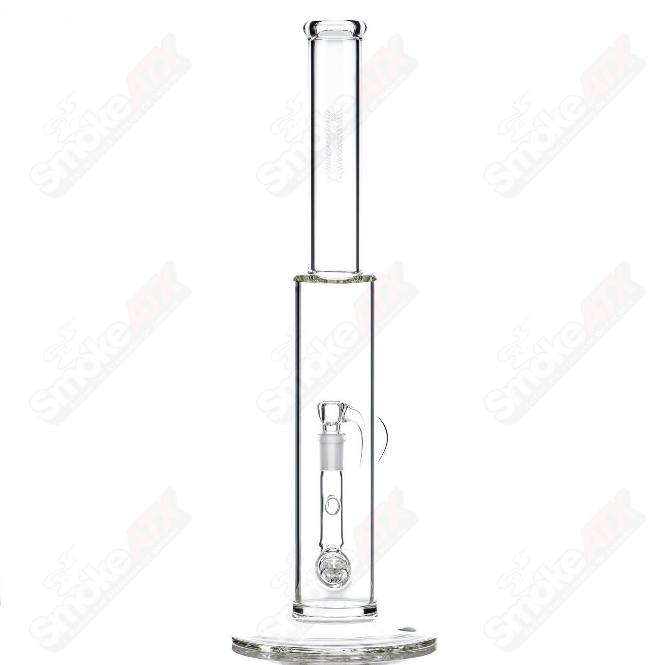 Sovereignty Glass Queen G-Line Sovereignty straight glass tube with clear cylindrical design and precise craftsmanship.