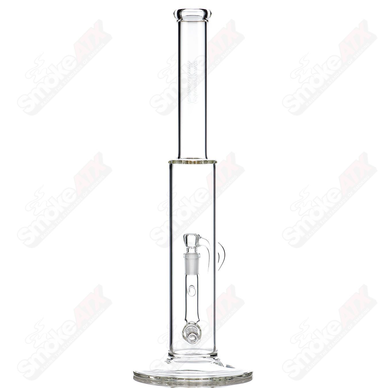 Queen Stemline Sovereignty glass straight tube by Sovereignty Glass, featuring clear glass design and straight tube shape.