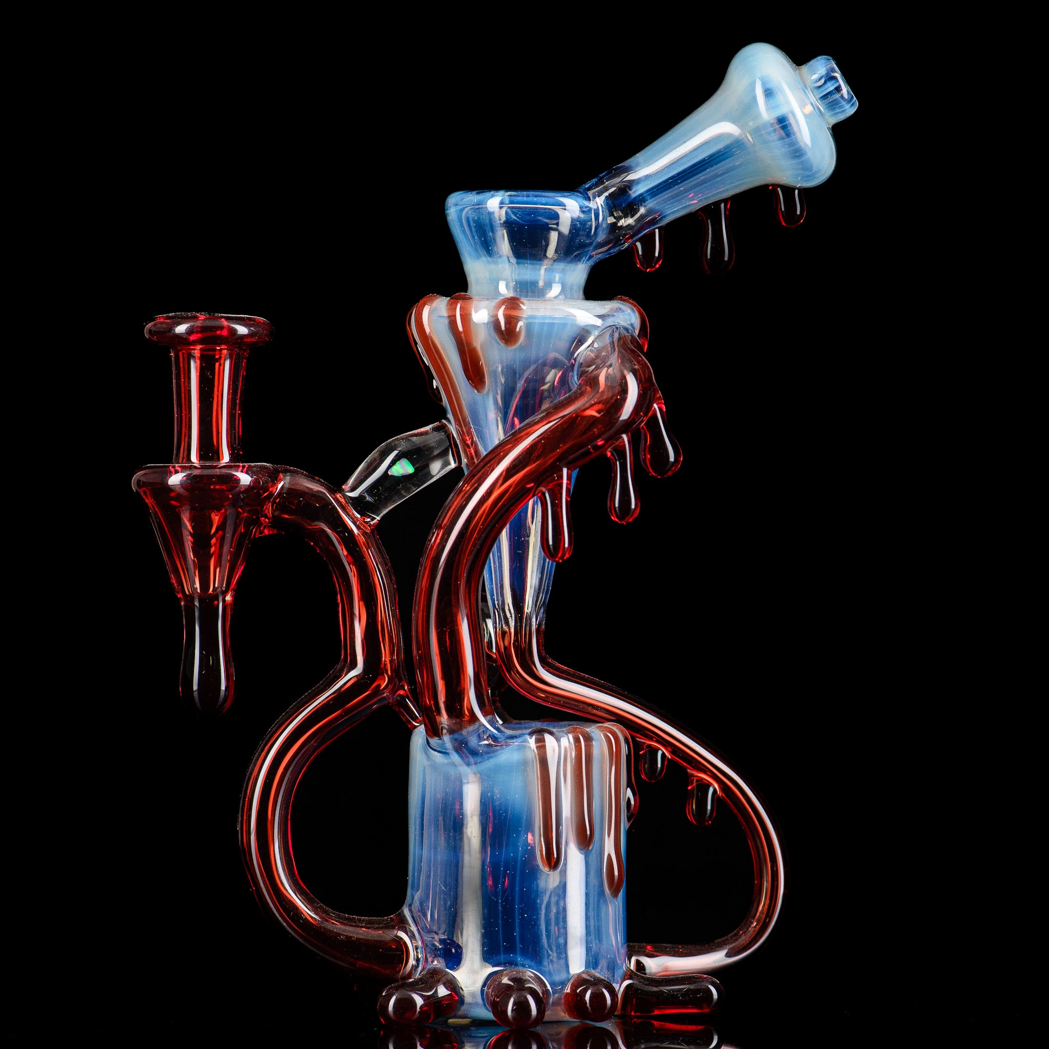 Drip Recycler King Leo Glass