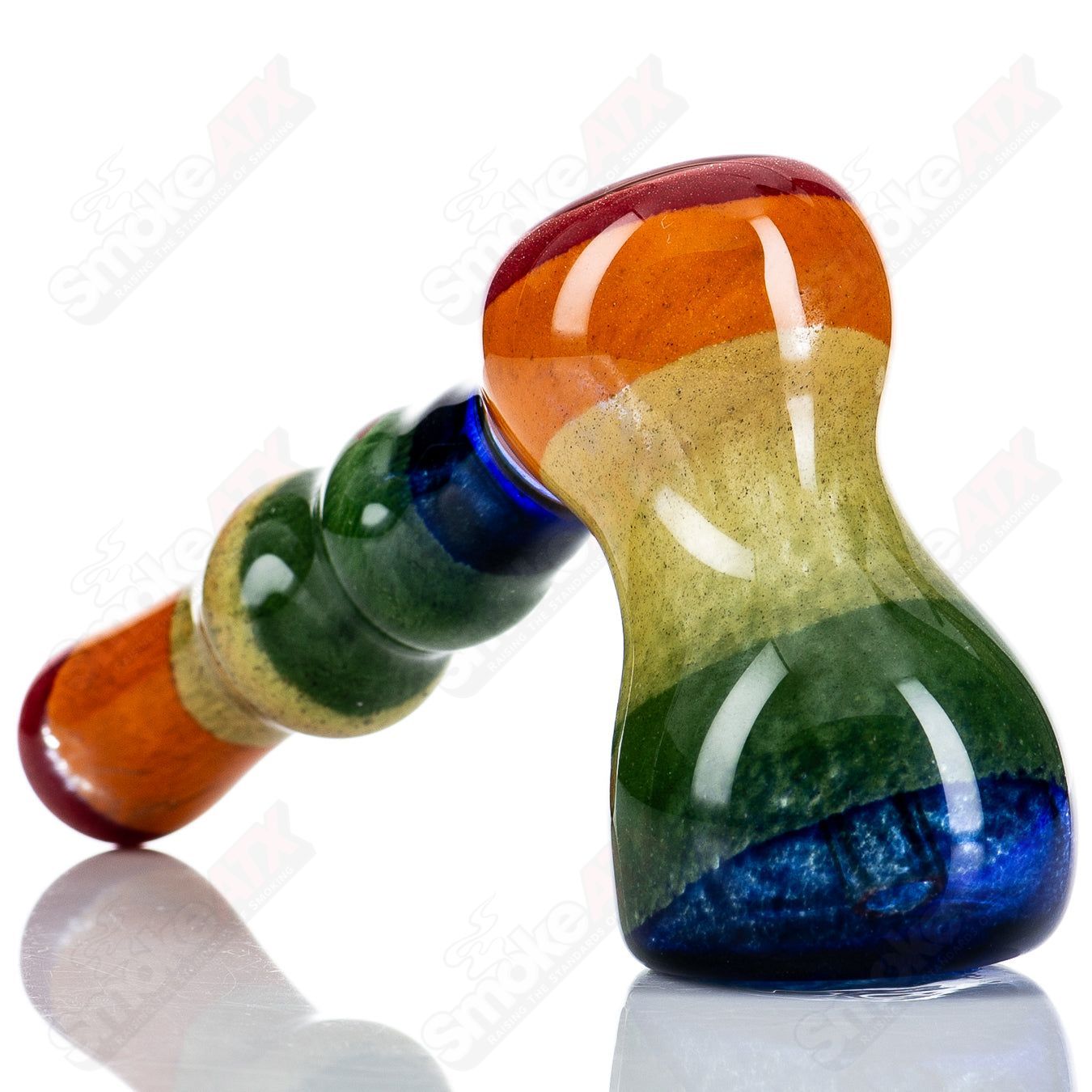 Rainbow Hammer Bubbler Steve Hoffman - Smoke ATX