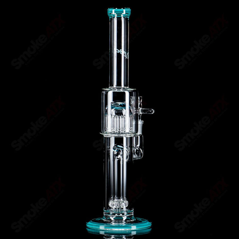 #2 14mm Circ to 13Arm Perc w Color Cap Toro Glass