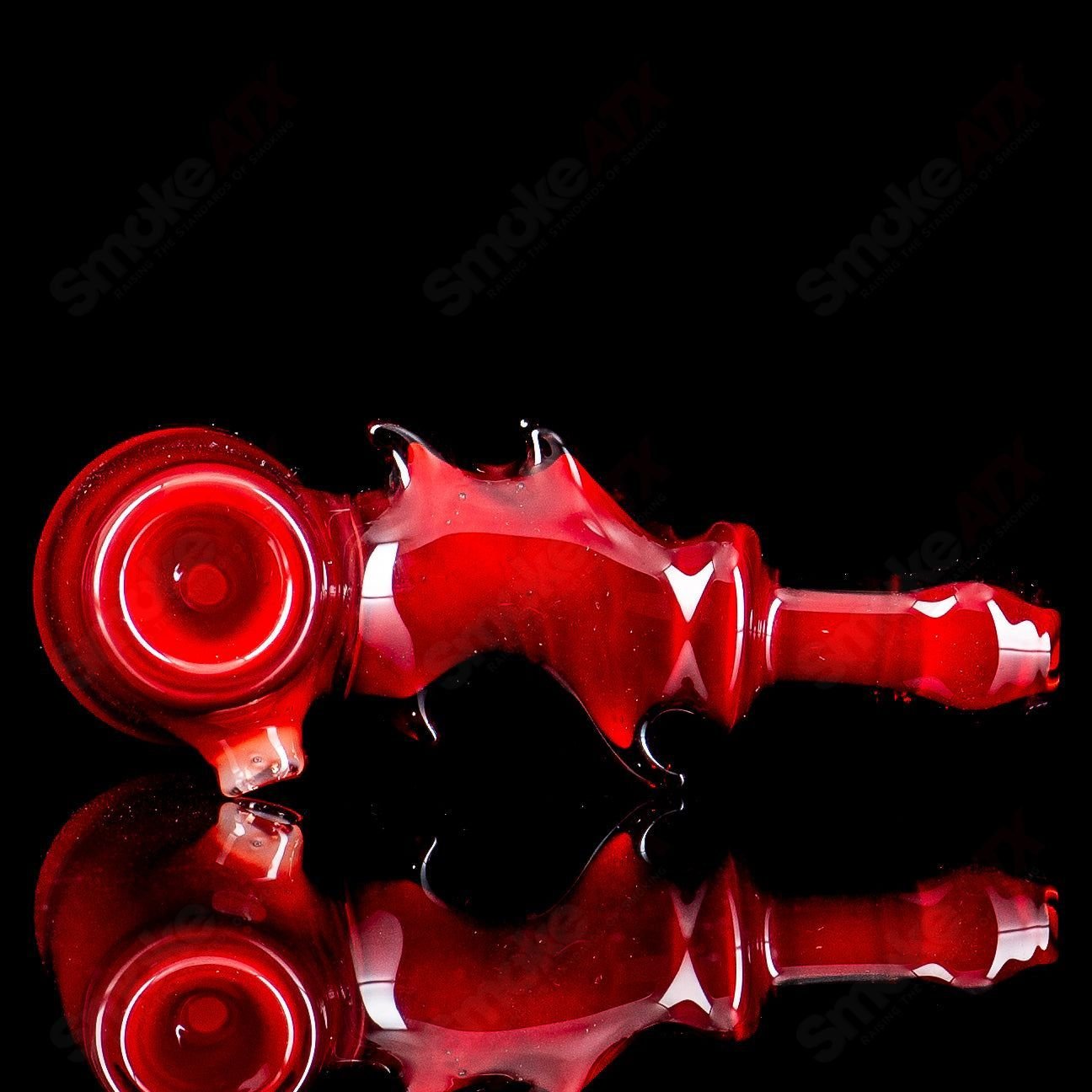 Red Elvis Over White Dry Hammer Flex Glass - Smoke ATX