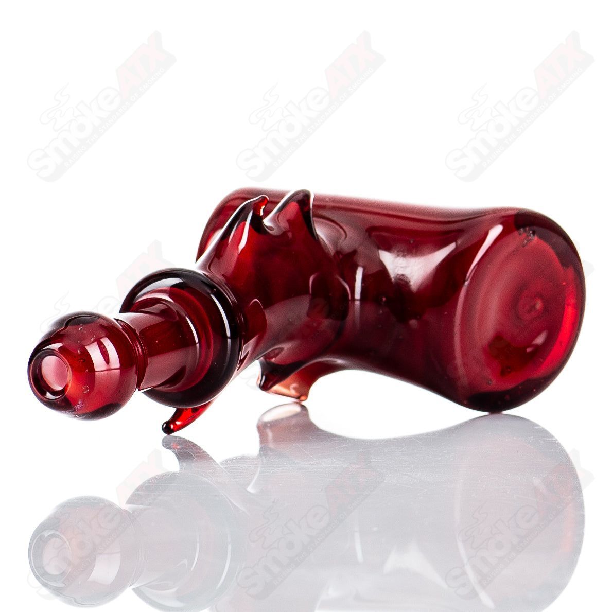 Red Elvis Over White Dry Hammer Flex Glass - Smoke ATX