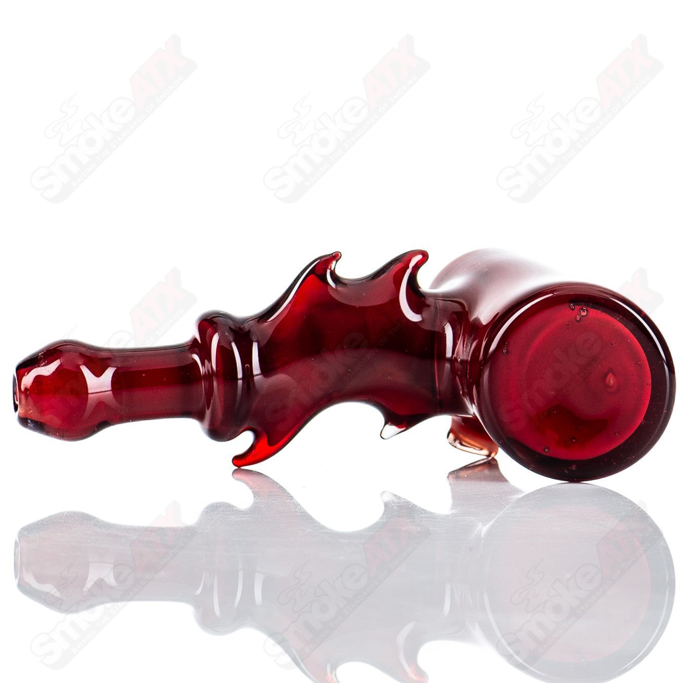 Red Elvis Over White Dry Hammer Flex Glass - Smoke ATX