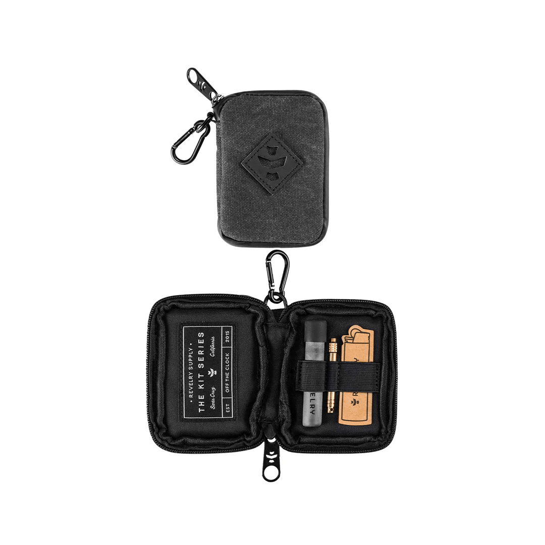 Revelry The Chillum Kit soft smell-proof protection case with secure zipper and compact design for discreet storage.