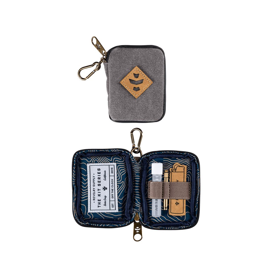 Revelry The Chillum Kit soft smell-proof case for storing chillums and accessories, featuring a protective, discreet design.