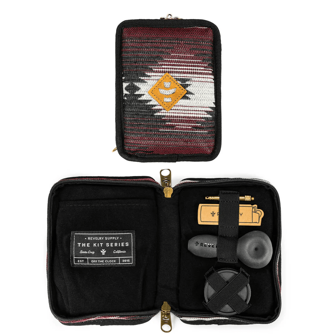Revelry The Pipe Kit soft smell-proof case with Southwest design, designed for protecting smoking accessories.