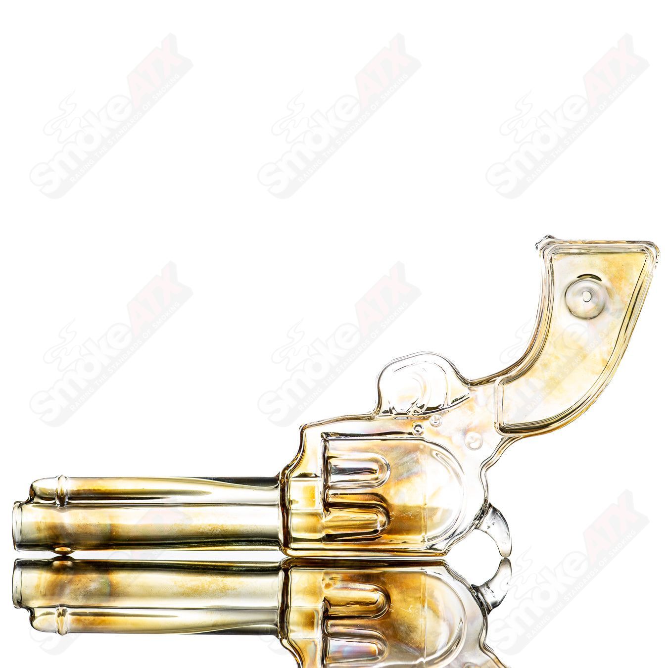 Revolver Pistol Pipe by Tony Kazy - Smoke ATX
