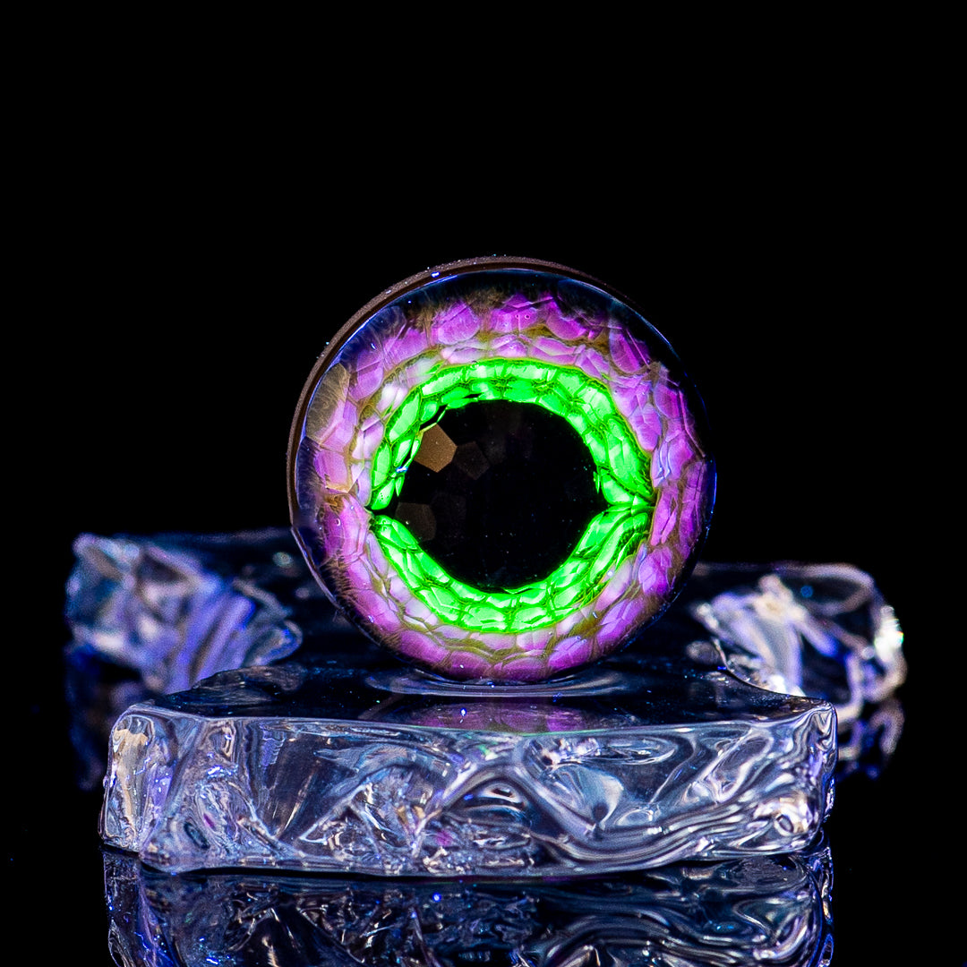 #1 Faceted Eye Marble Indo Glass x Fatal Facets
