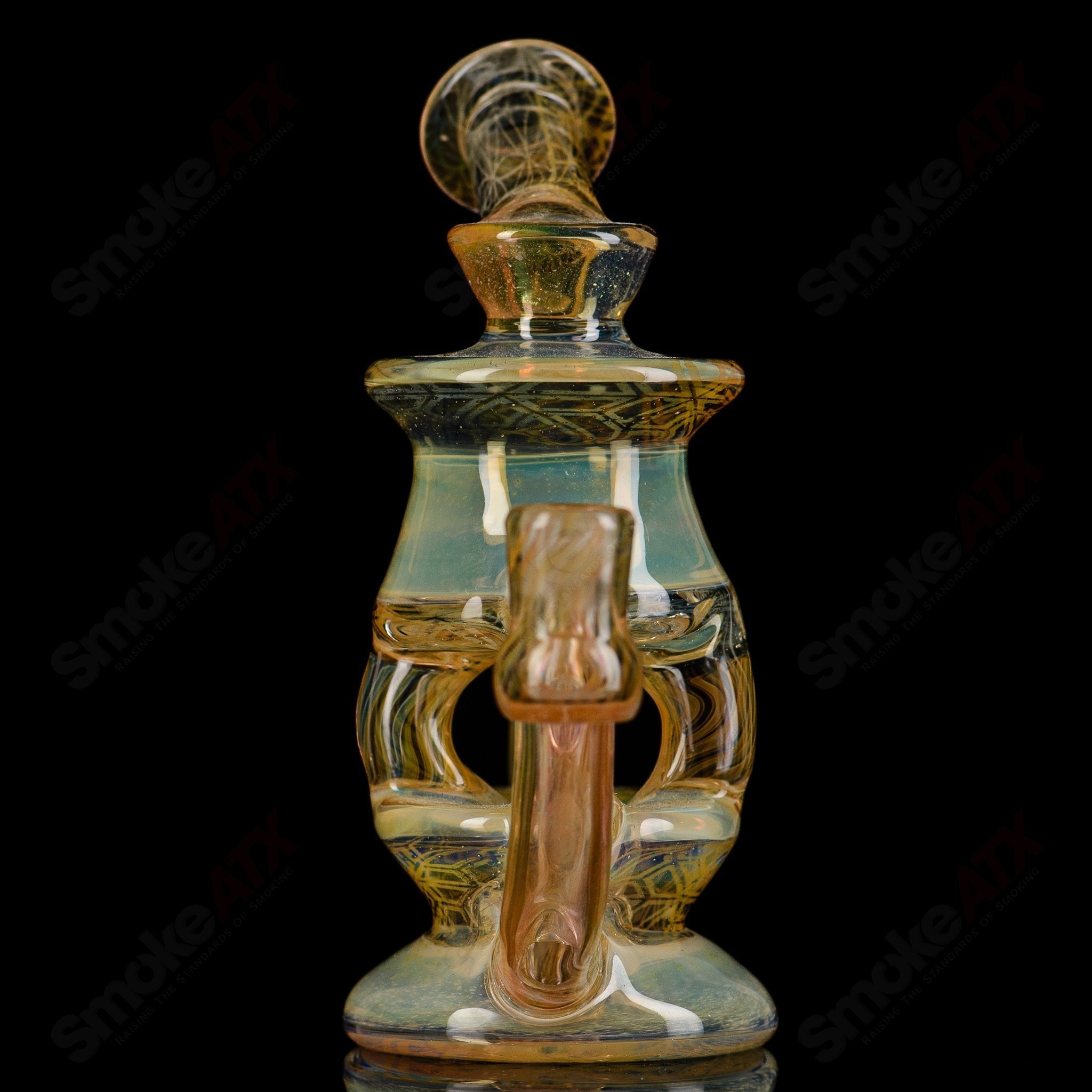 Fumed Bubble Dumper Rockys Glass x Shanman Glass