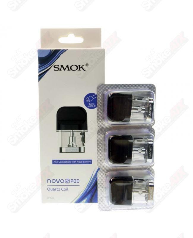 3 PCS  Novo 2 Quartz 1.4ohm Coil Pod SMOK