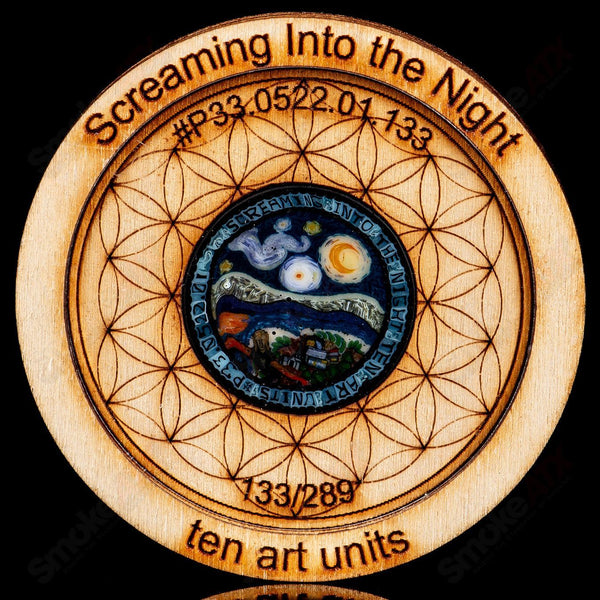 Screaming Into The Night (AU) Art Unit Murrini Coin - Marcel Braun & Project 33