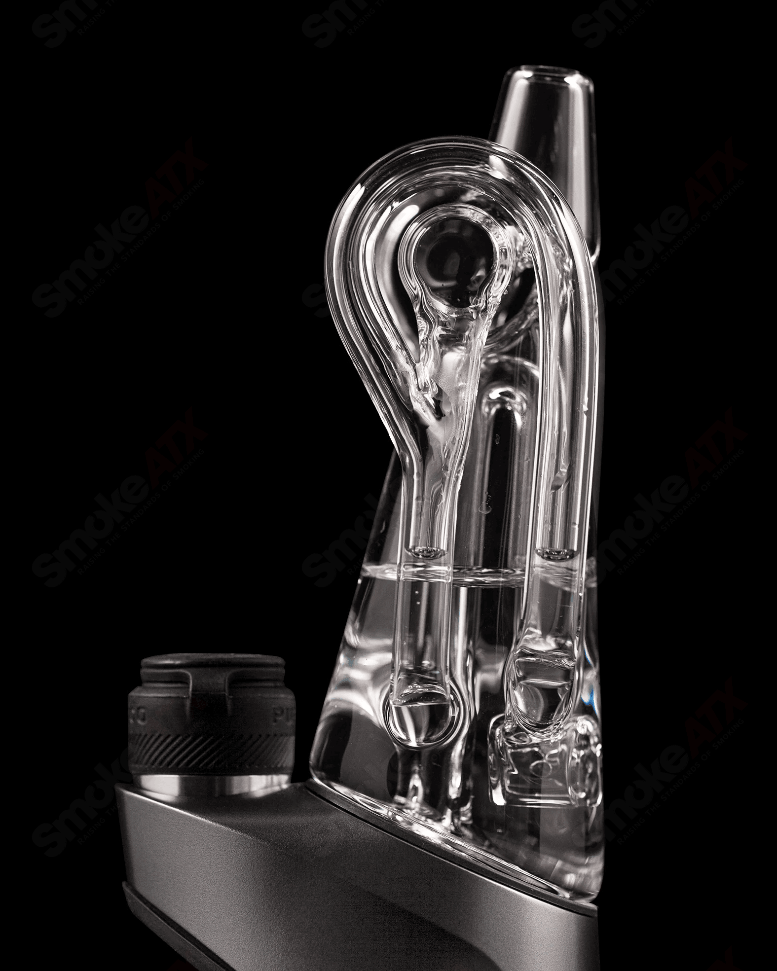 Ryan Fitt SE 2.0 Puffco Peak Recycler Glass - Smoke ATX