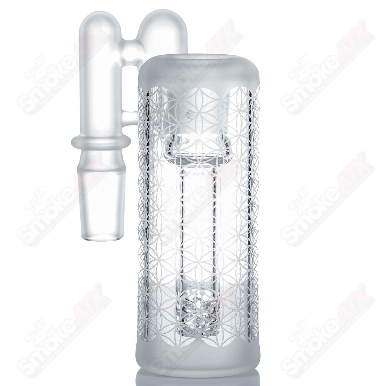 Sacred - G 18mm Ash Catcher SOL Glassworks - Smoke ATX