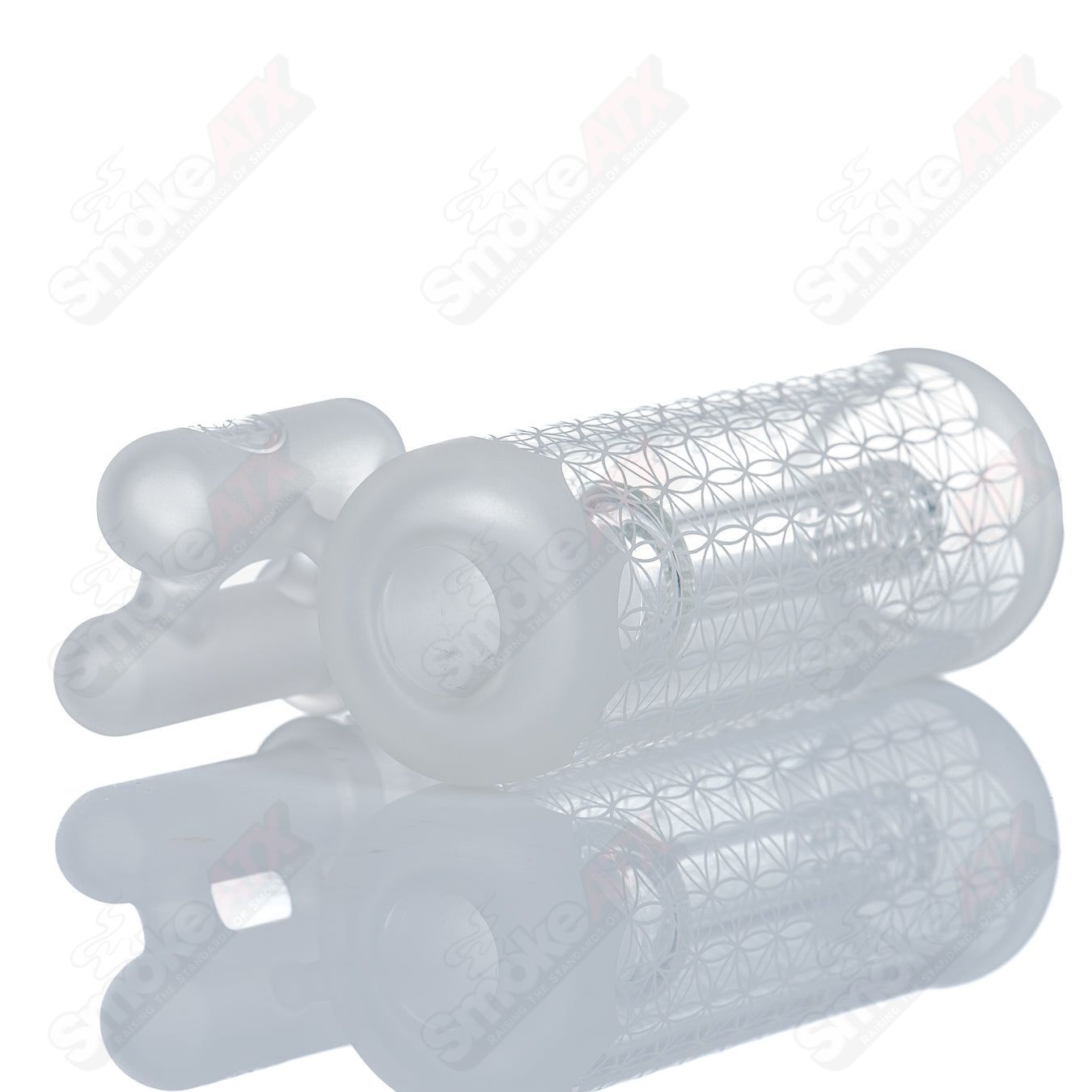 Sacred - G 18mm Ash Catcher SOL Glassworks - Smoke ATX