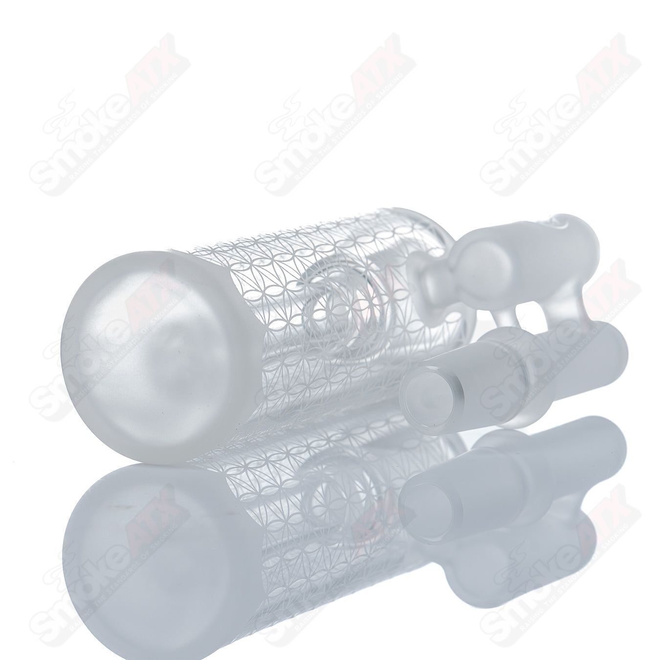 Sacred - G 18mm Ash Catcher SOL Glassworks - Smoke ATX