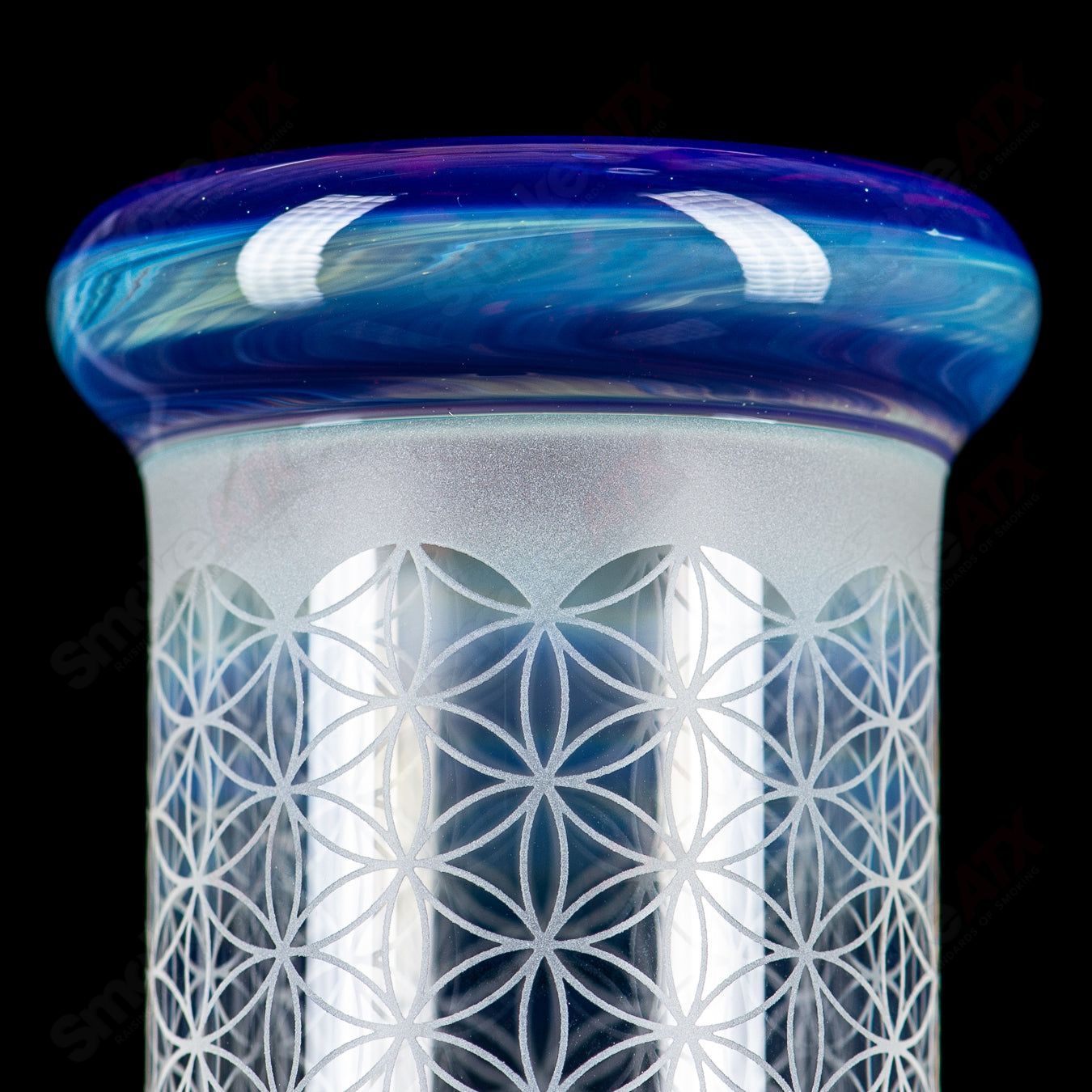 Sacred - G SOL - 45 Lace Sphere + DC Set (Amber Purple) SoL Glassworks - Smoke ATX