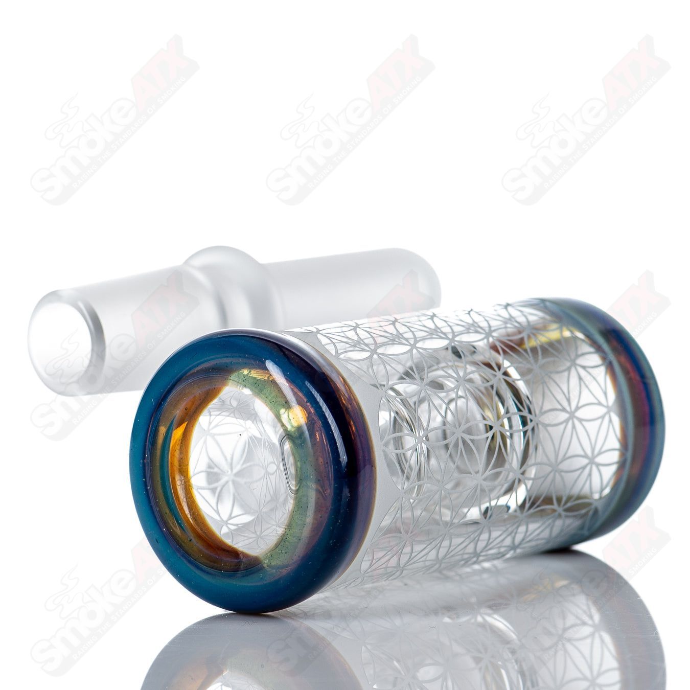 Sacred - G SOL - 45 Lace Sphere + DC Set (Shooting Star) SoL Glassworks - Smoke ATX