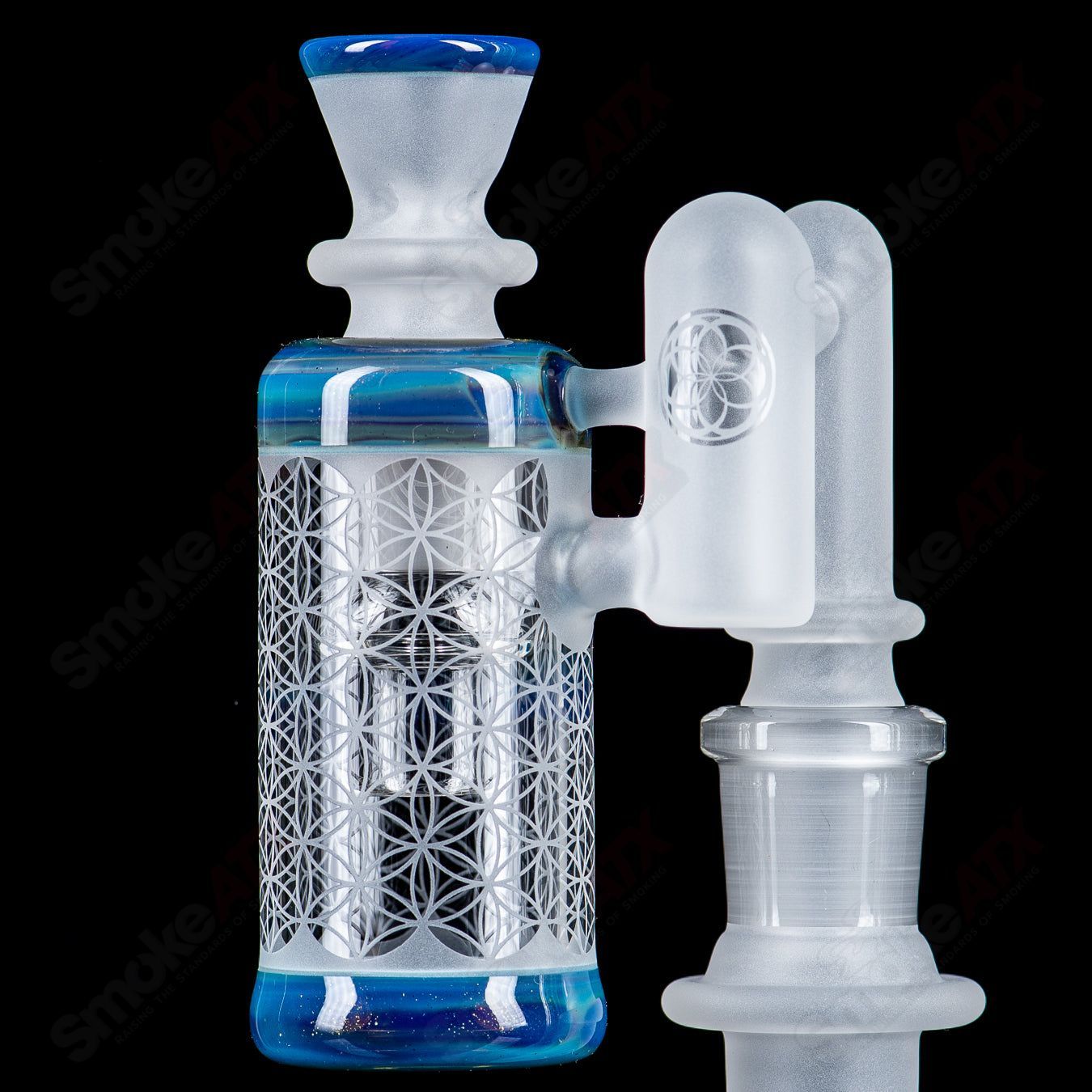 Sacred - G SOL - 45 Lace Sphere + DC Set (Shooting Star) SoL Glassworks - Smoke ATX