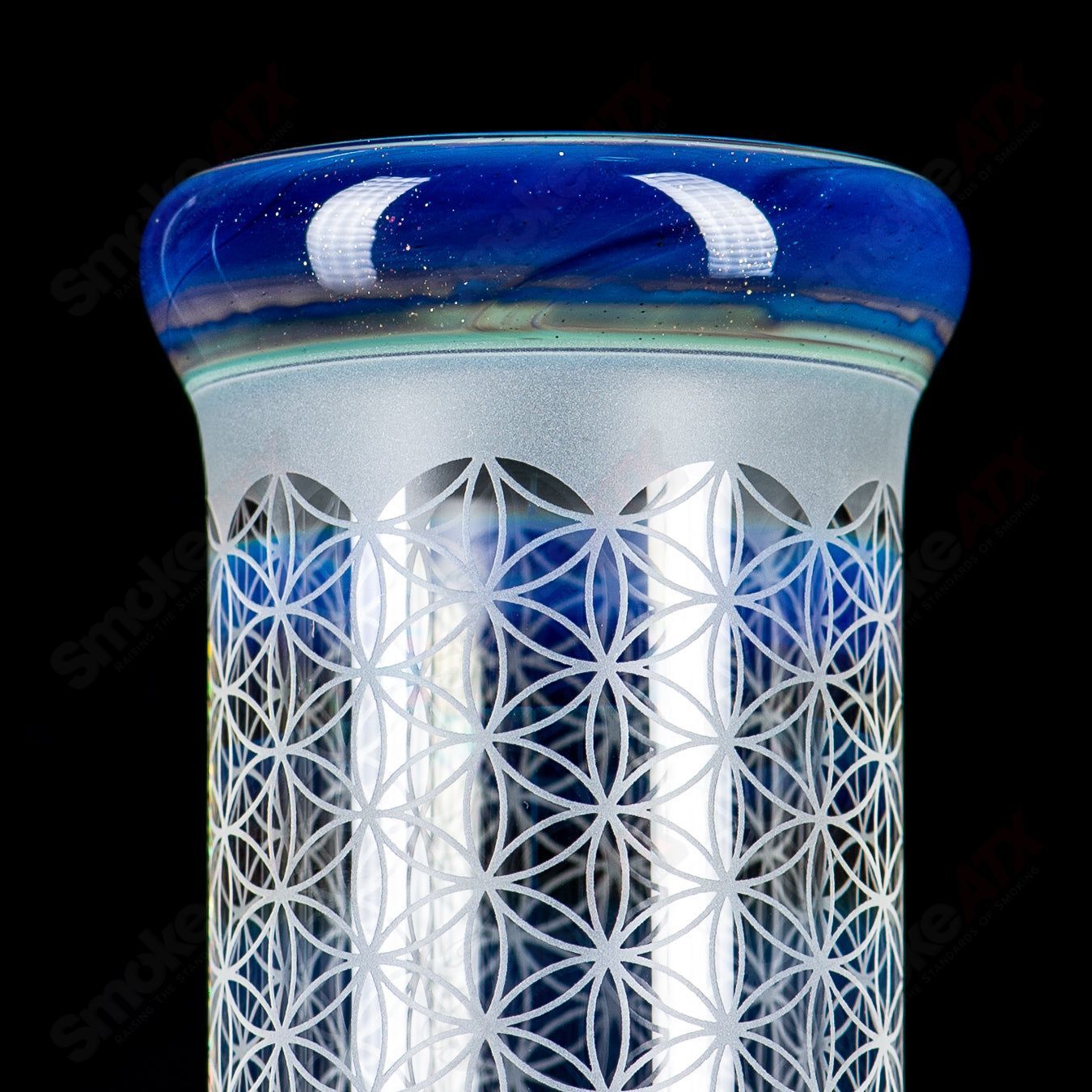 Sacred - G SOL - 45 Lace Sphere + DC Set (Shooting Star) SoL Glassworks - Smoke ATX