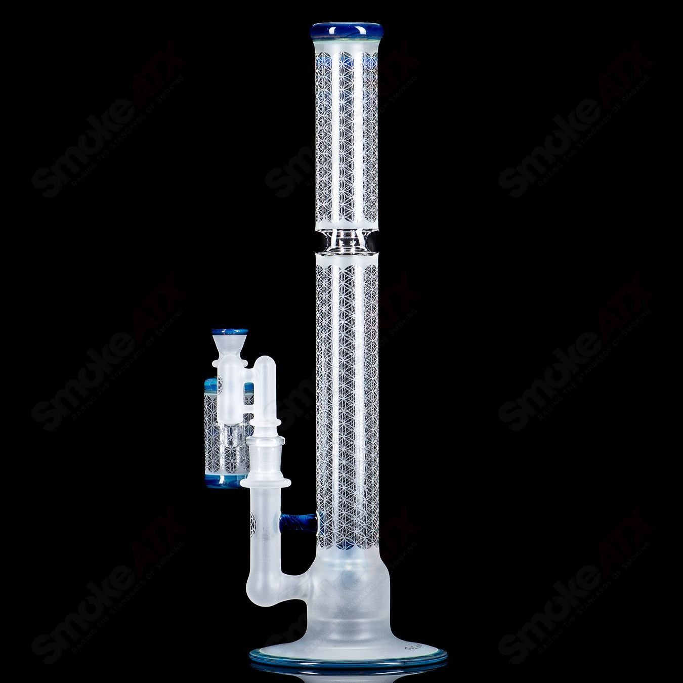 Sacred - G SOL - 45 Lace Sphere + DC Set (Shooting Star) SoL Glassworks - Smoke ATX