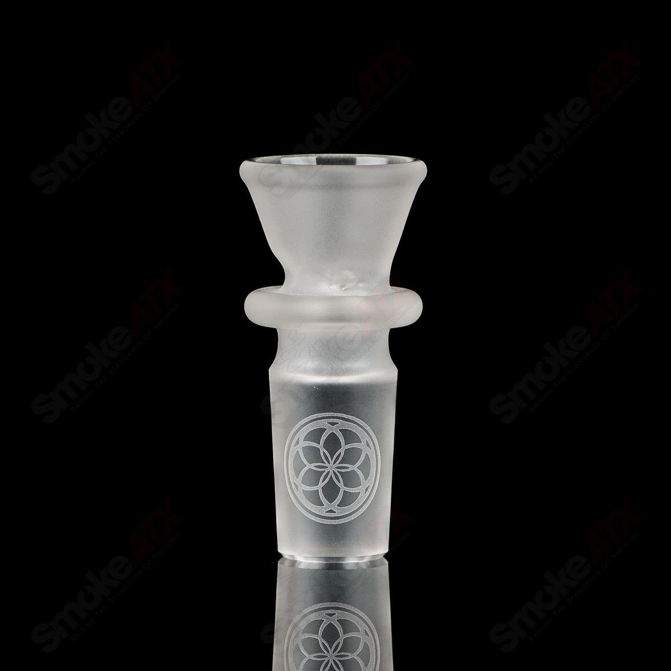 Sacred - G SoL50 Lace - Sphere SET (Matching Ash Catcher & Revelry Scout 17" Hard Case) SoL Glassworks - Smoke ATX