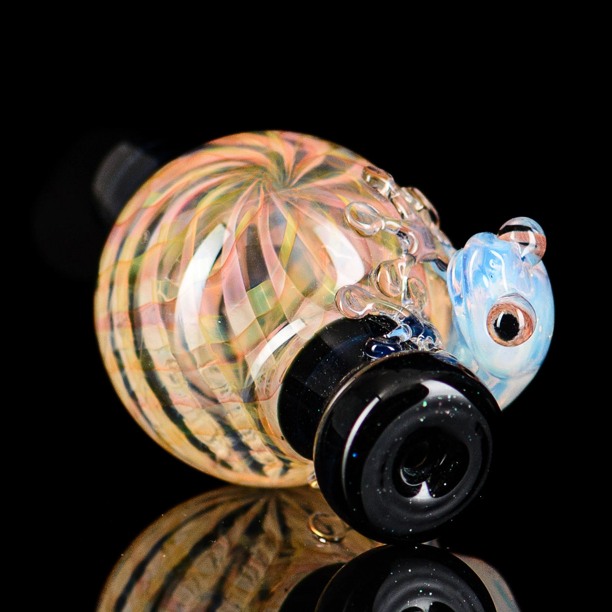Frog Bubble Cap Kengtaro Glass