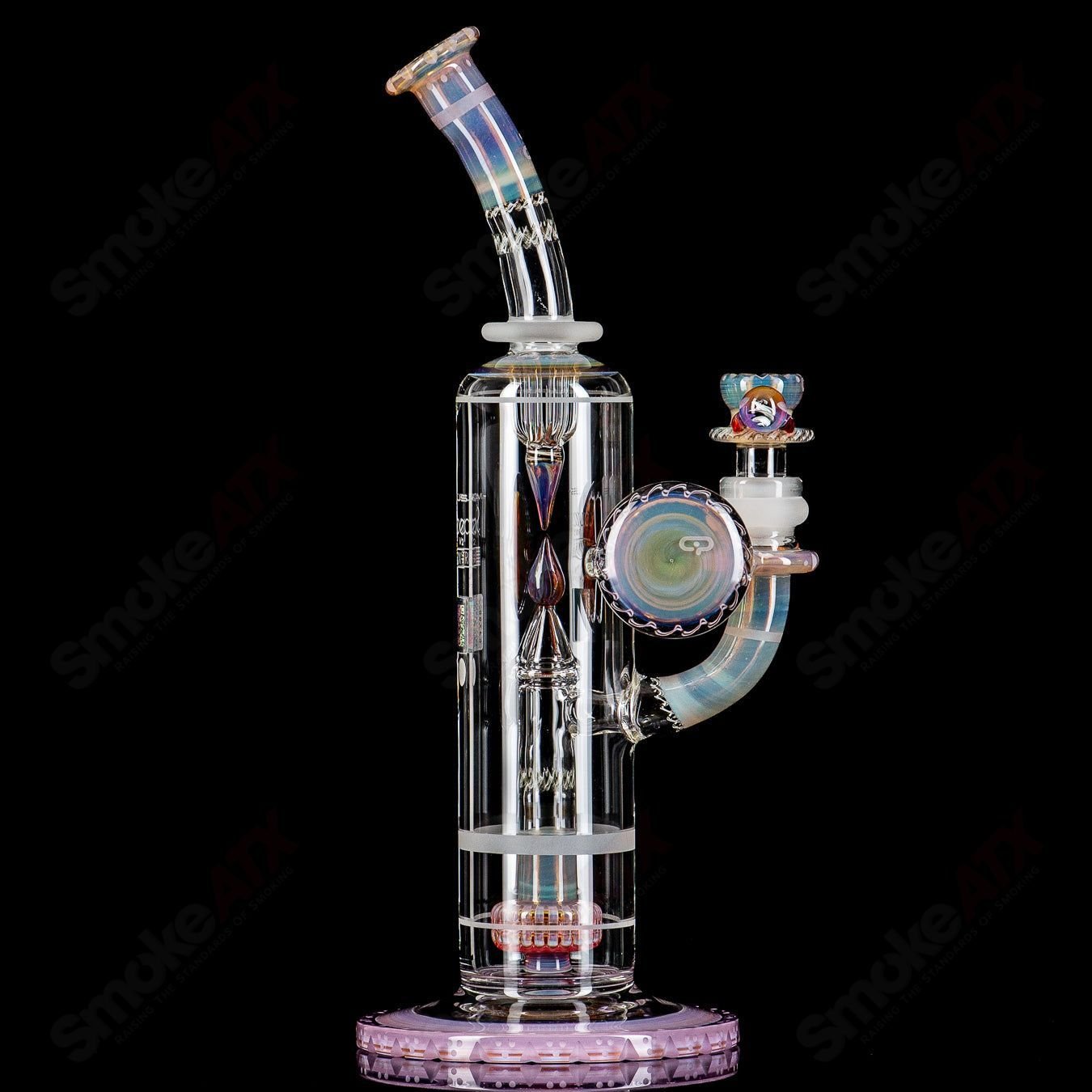 Mobius Scope Matrix V2 Hybrid WKD 2025 glass straight tubes, clear and sleek design for premium smoking experience.