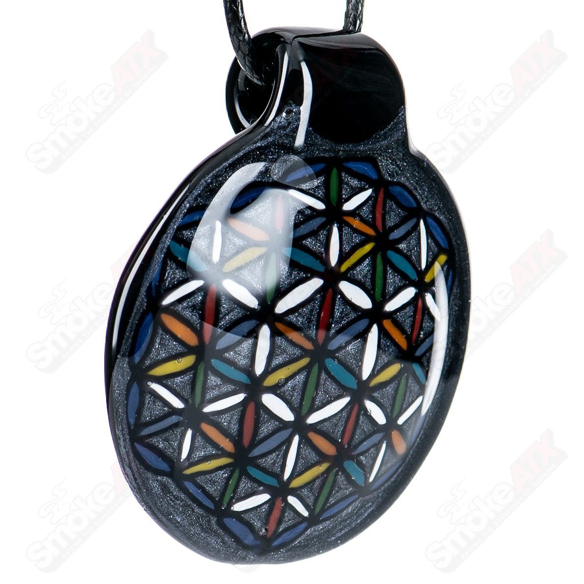 Seed of Life Pendant (Signed 2013) by Tony Fusco - Smoke ATX