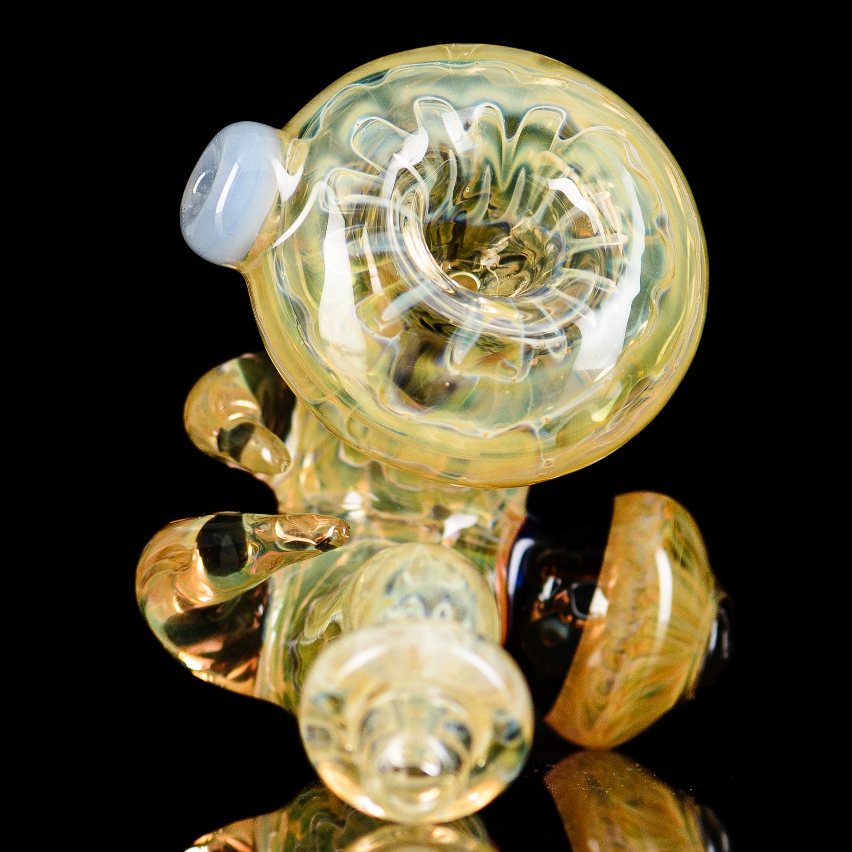 Fumed Marble Sherlock  JMK Glass