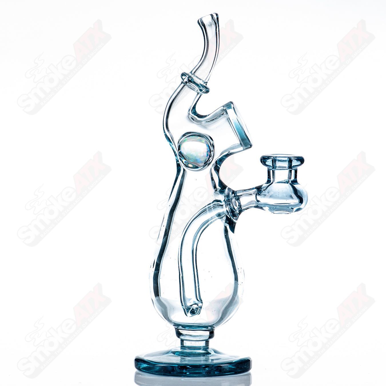 Sherlock Bottle Set by JMass, a heady glass concentrate rig with detailed glasswork, designed for smooth dabbing experiences.