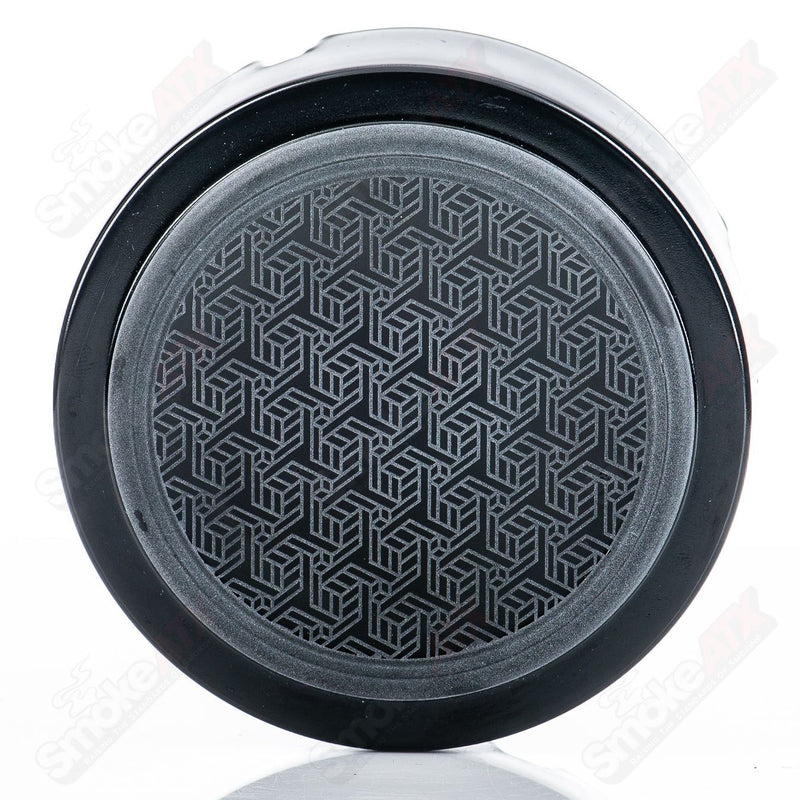 Black Ashtray 3D Square Maze Pattern Sovereignty