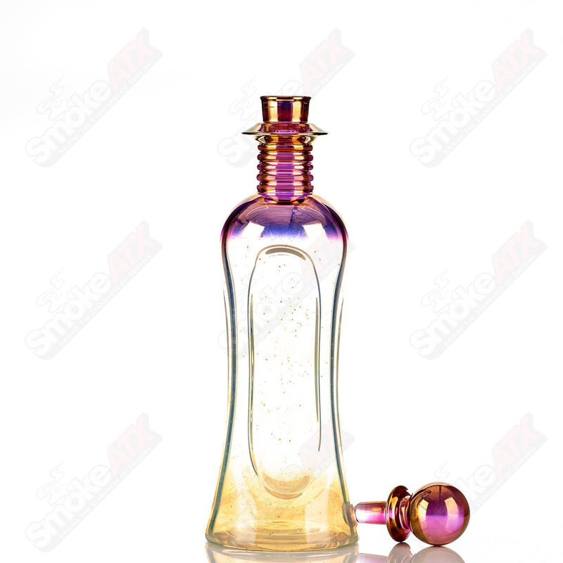 750ML Sunset Gen, Crescent Moon Decanter by Rad Glass - Smoke ATX