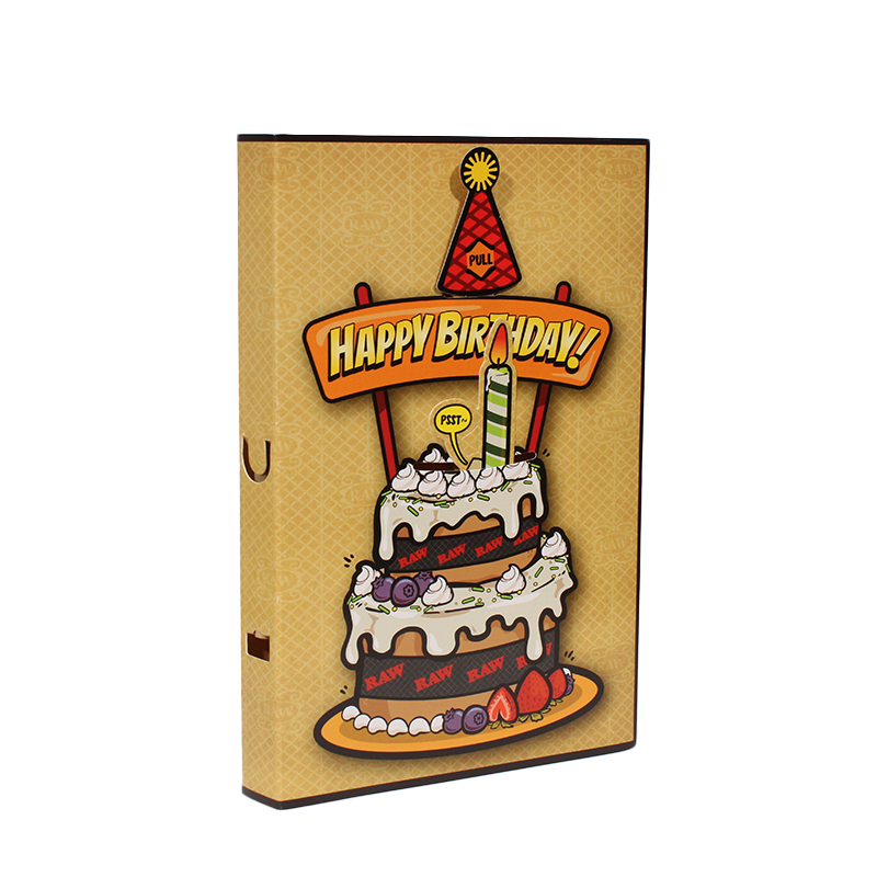 Pop-Up B-day Card RAW - Smoke ATX 