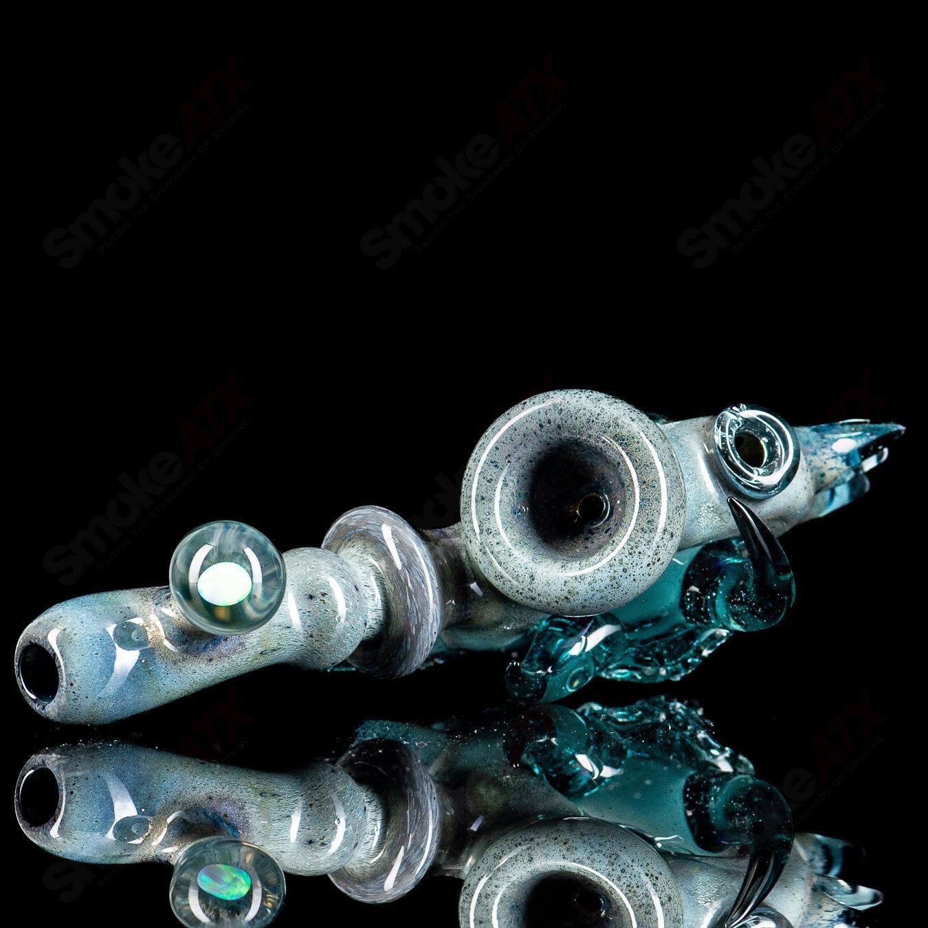 Skull Dry Grime Glass - Smoke ATX
