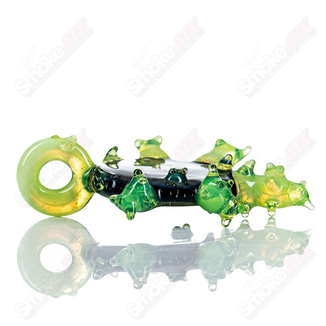 Slime In Space Pendant (Signed II'13 9/10) by Gemini Glass - Smoke ATX