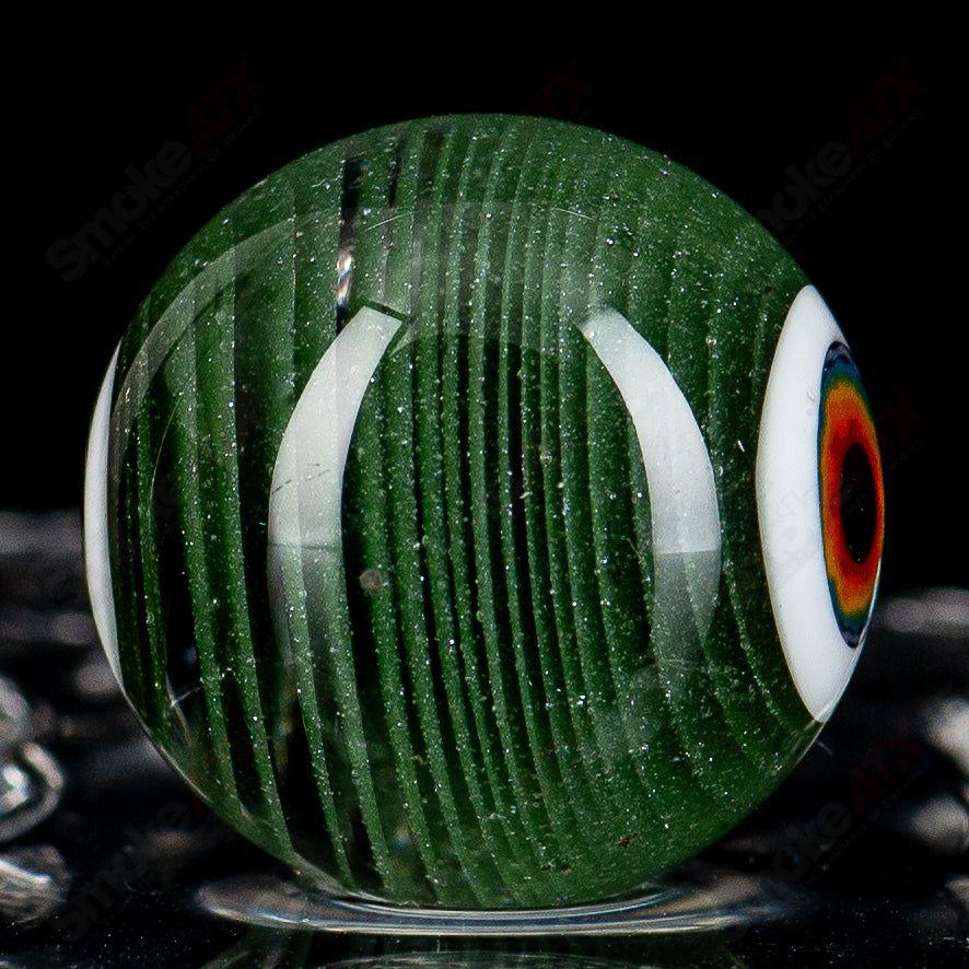 Heady glass Slurper Marble Mike Shelbo x JMass with colorful marble design and intricate glasswork.