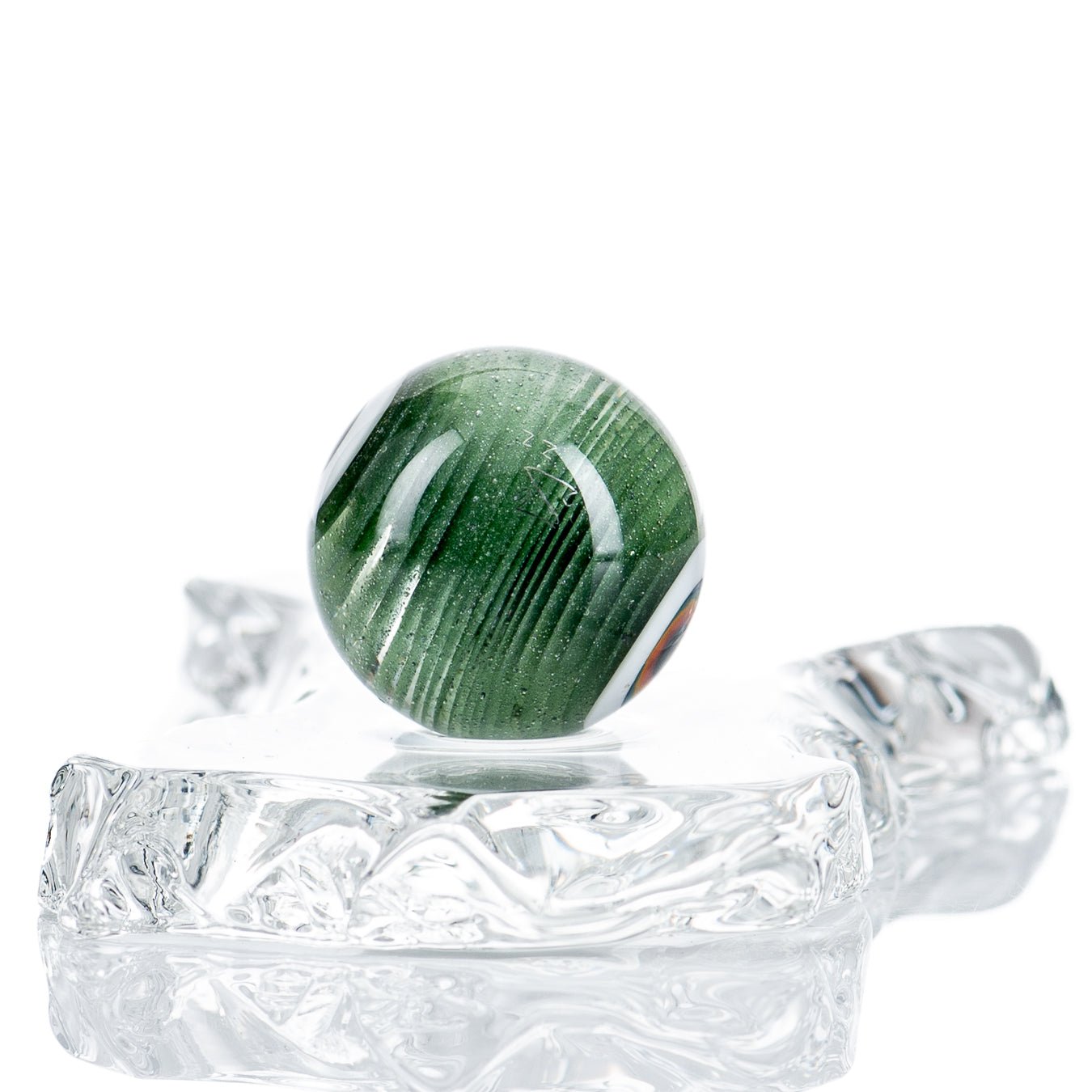 Heady glass Slurper Marble Mike Shelbo x JMass with colorful marble accents and intricate design, crafted by JMass.