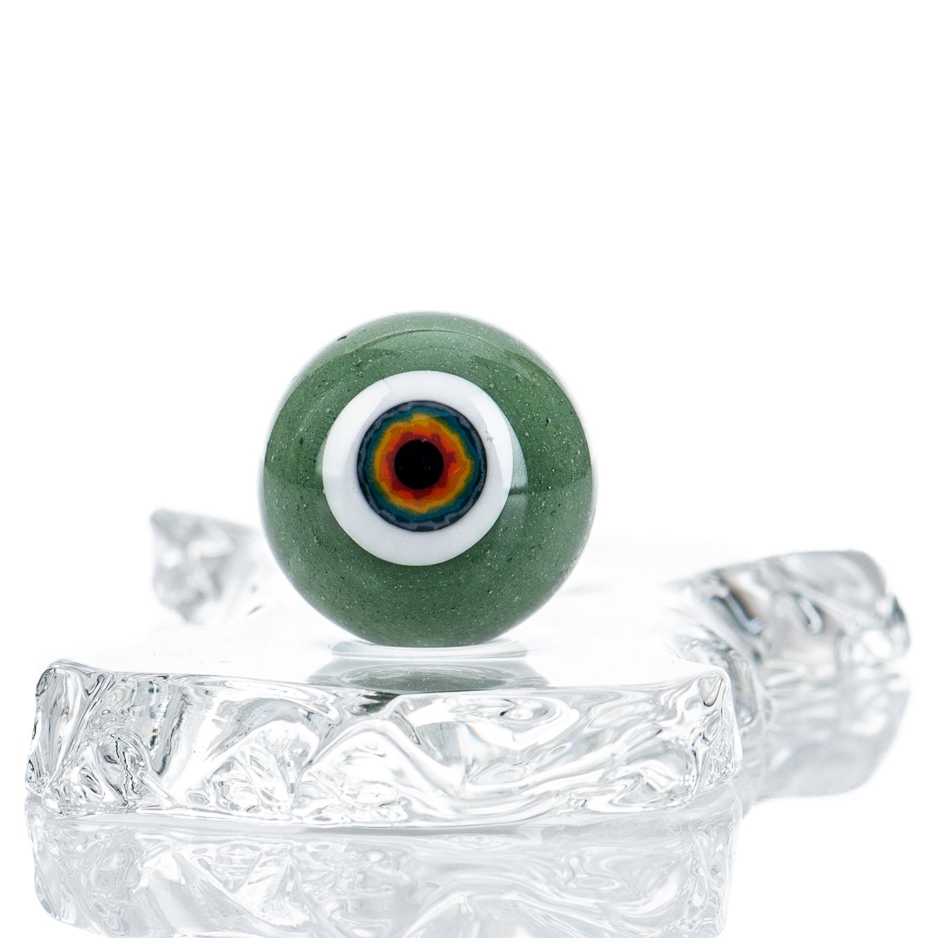 Heady glass Slurper Marble Mike Shelbo x JMass with colorful marble designs and intricate glasswork.