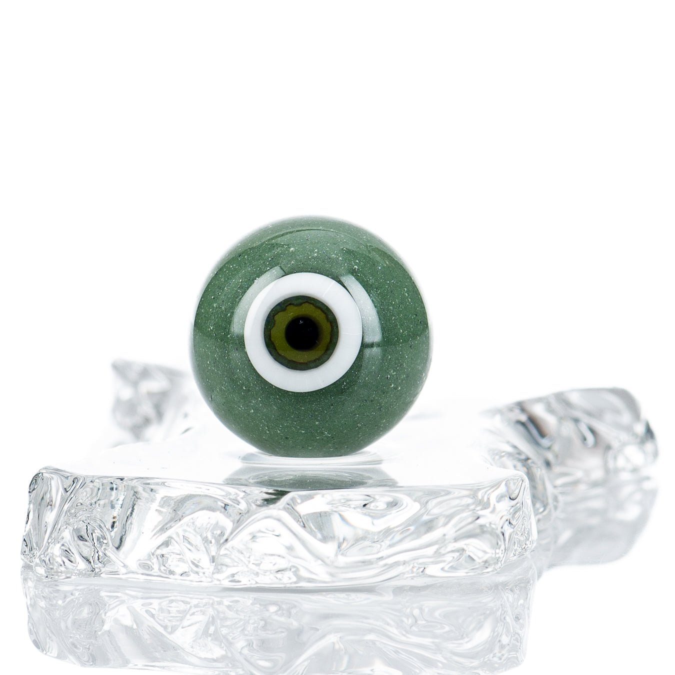 Heady glass Slurper Marble Mike Shelbo x JMass with colorful marble accents and intricate glasswork design.