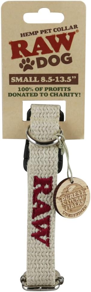 Small Dog Collar Raw - Smoke ATX