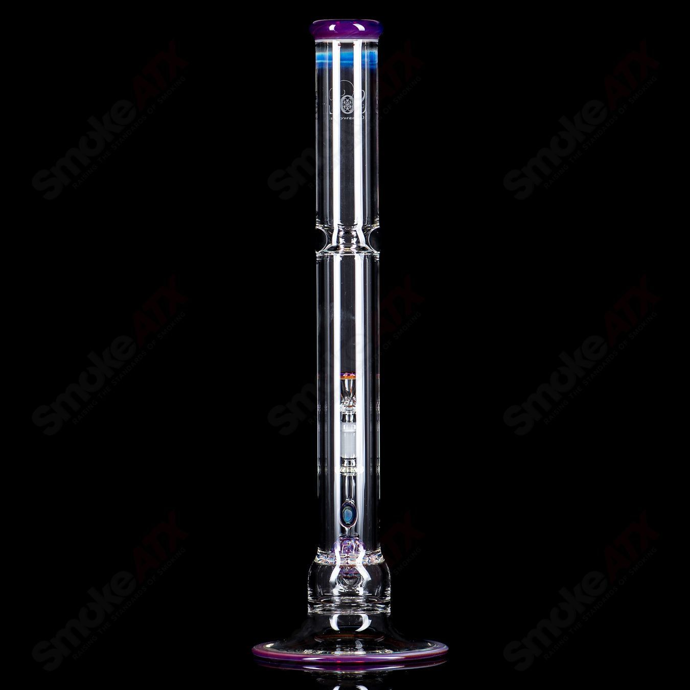 SOL - 45 Lace Sphere (Amber Purple) SoL Glassworks - Smoke ATX