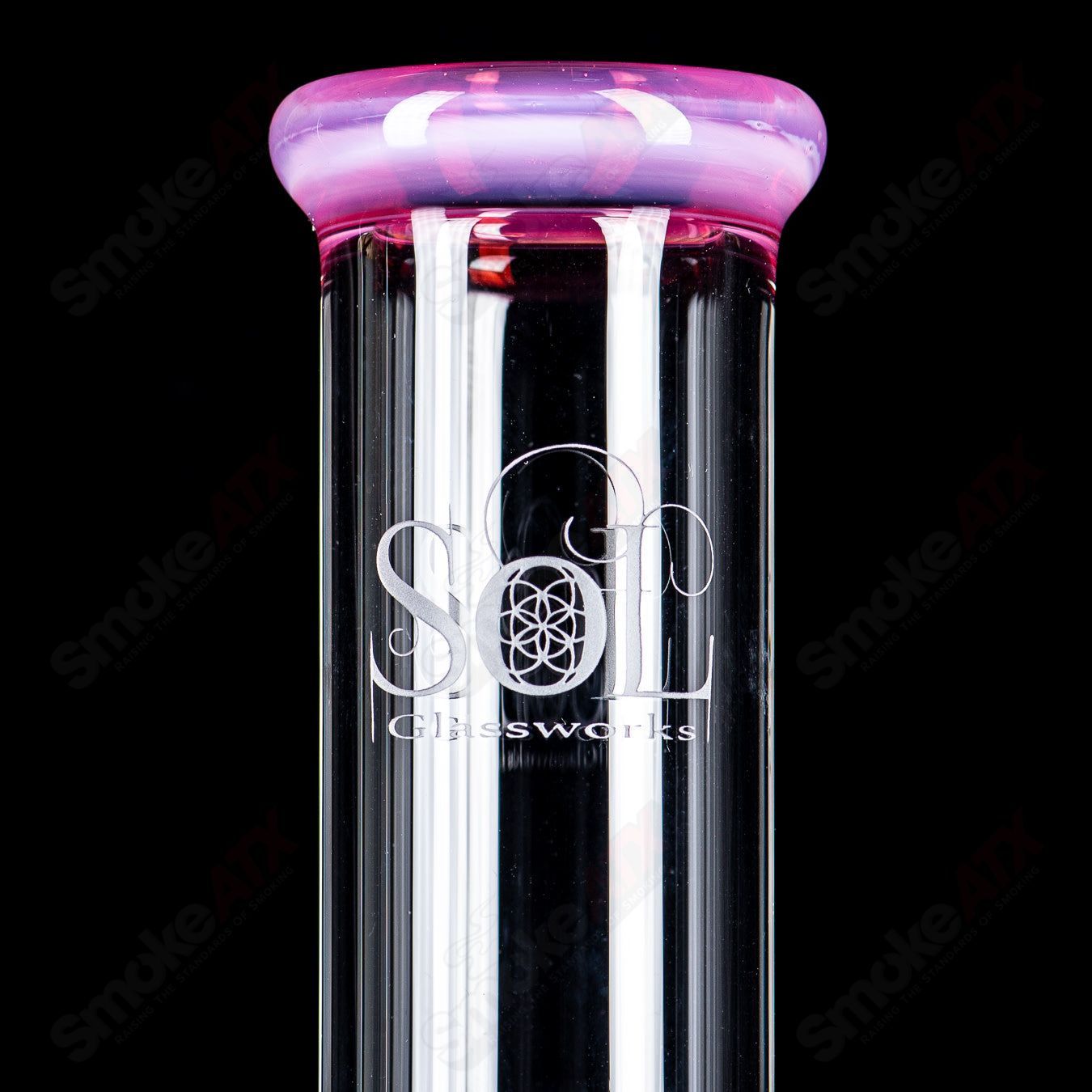 SOL - 45 Lace Sphere + DC Set (Telamagenta) SoL Glassworks - Smoke ATX