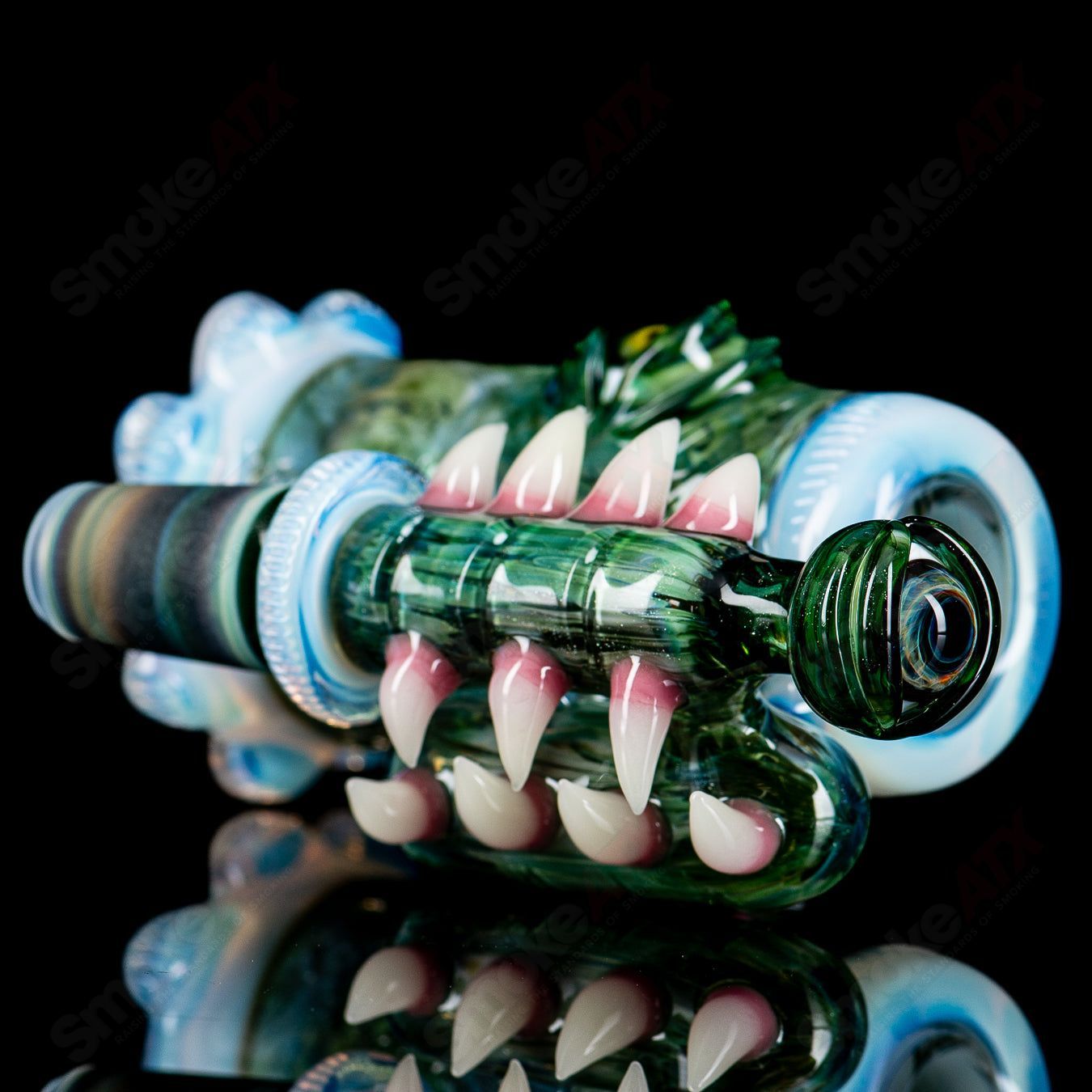 SoL - 45 Lace Sphere & Dry Catcher Set by Salt x SoL Glassworks - Smoke ATX