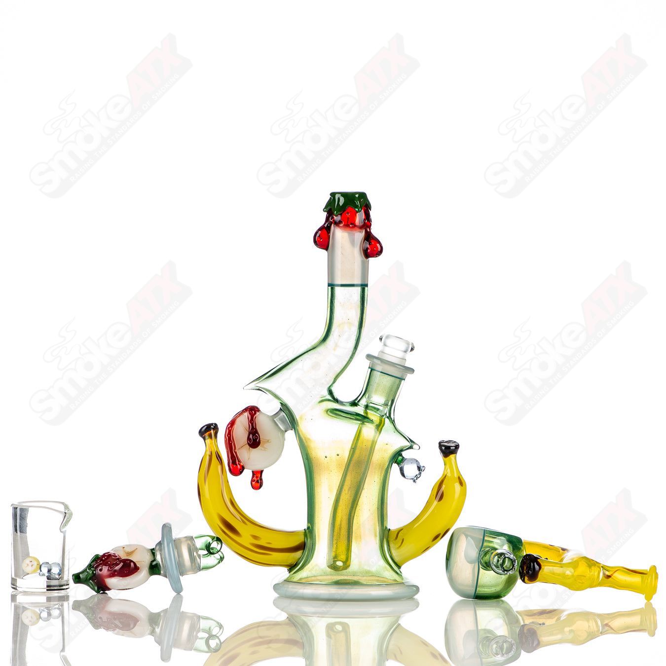 Strawberry Banana Swoop Infinite GK Melts x Boots Glass - Smoke ATX