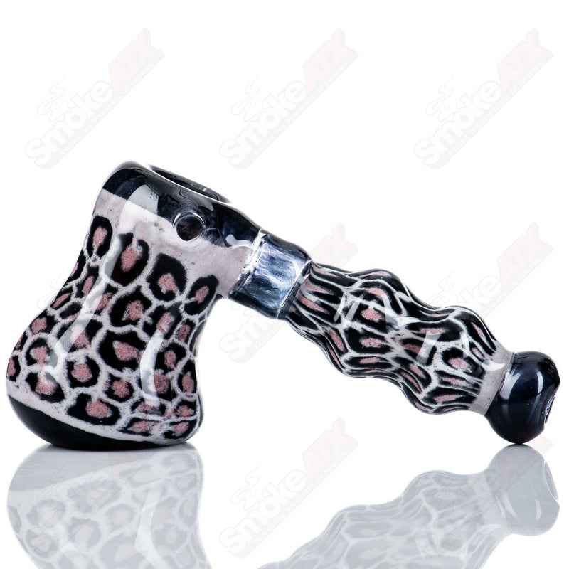 Pink Funky Leopard Print Hammer Bubbler Steve Hoffman