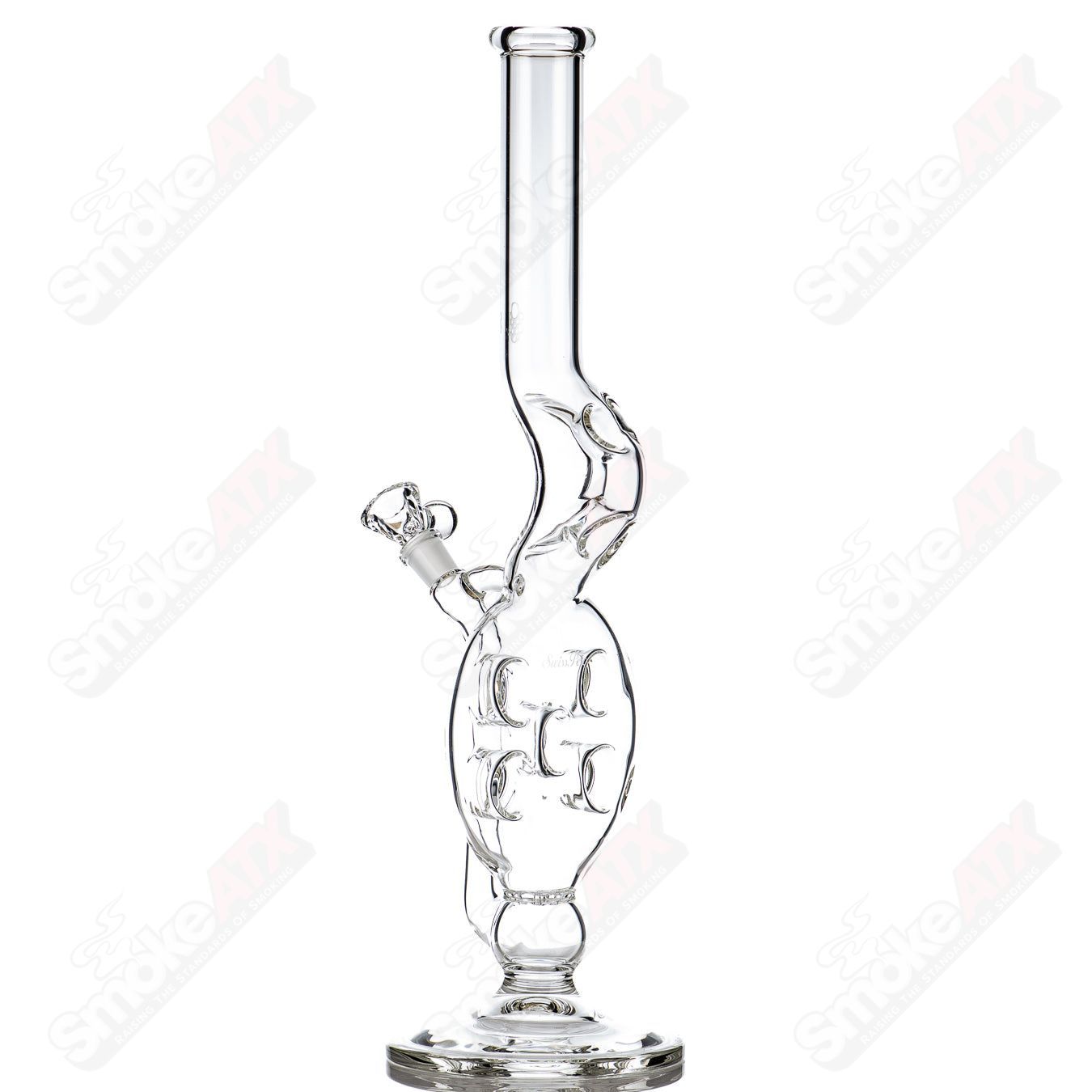 Swiss Perc Full - Size Classic w/ Double Donut Swoop (1/2024) - Smoke ATX