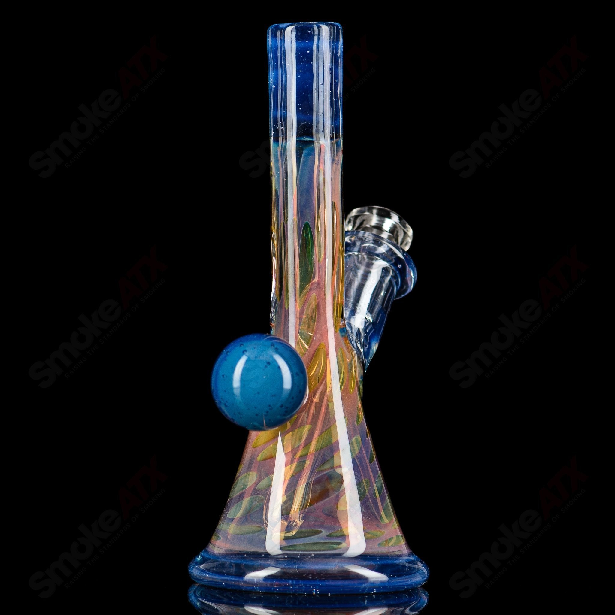 Fumed Rig King Leo Glass