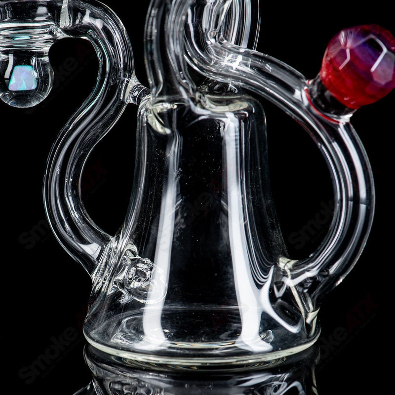 #1 NJR Faceted Spinner Recycler w/ Opal